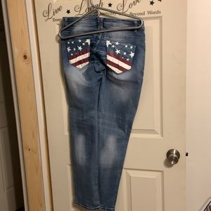 American Flag Jeans